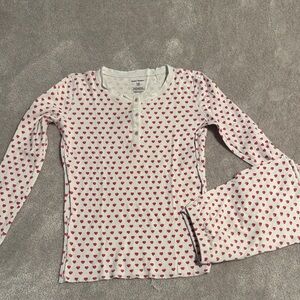 Roller Rabbit Pink Heart Kids Pajama Set